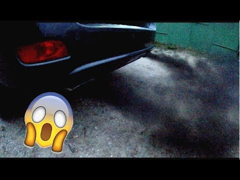 Видео: Hyundai Santa Fe 2nd gen дымит. Часть 1
