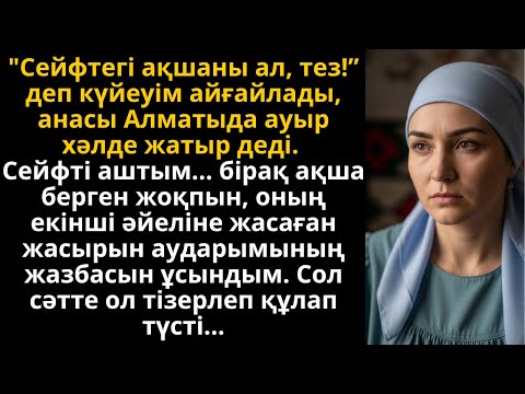 Видео: күйеуім “анама ақша керек” деді, бірақ мен оған жазбаны бердім | Әсерлі әңгіме