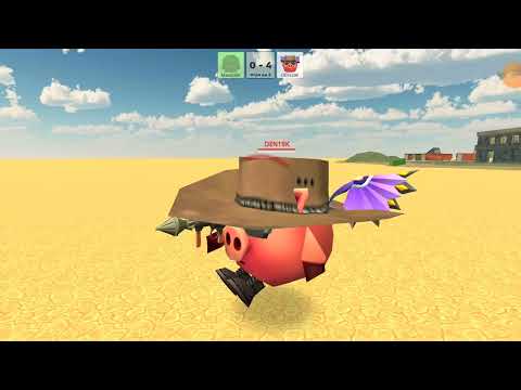 Видео: Поздравляю Chicken Gun с пятилетием!