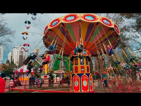 Видео: VLOG: Гуляем в Парке Ривьера/Walking in the Park Riviera Sochi