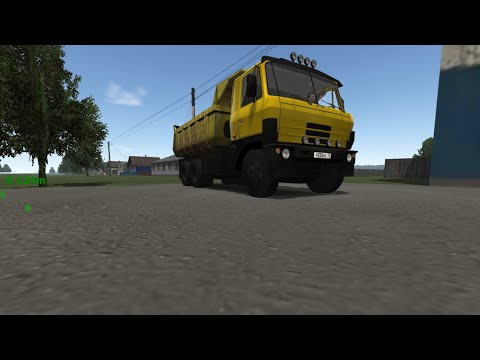 Видео: Motor Depot Tatra что-то повело может баг,доставка песка