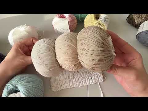 Видео: Пряжа Katia Babilonia. Обзор пряжи от интернет-магазина Knitted-story-shop