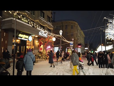 Видео: Пл. Ленина. Новый 2023-й год. 3