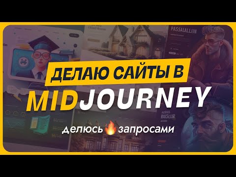 Видео: 👨‍💻 Как сделать «сайт» в Midjourney. Запросы
