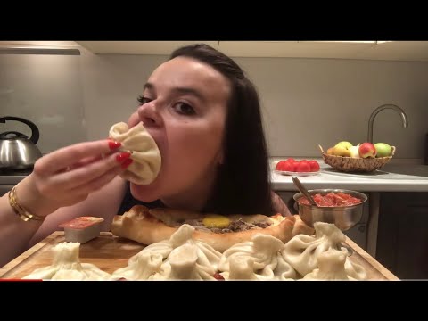 Видео: Мукбанг - Хинкали🥟 Медицинский Беспредел! Видео с МАТОМ🤬