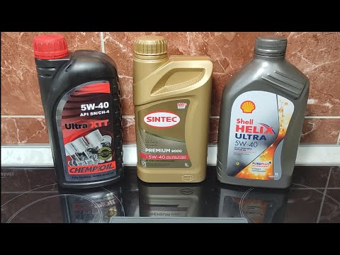 Видео: Тест моторное масло +300°C Чемпиоил XTT 5w40 Эстер, Синтек Премиум 5w40 , Шелл Ультра 5w40