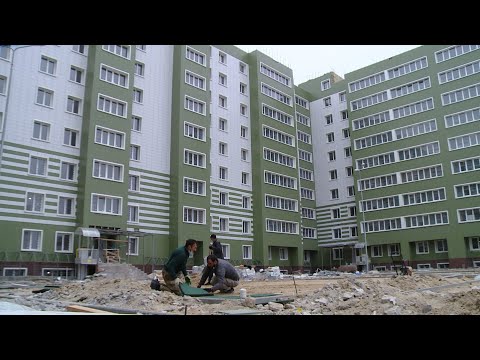 Видео: В Новом Уренгое строятся новые дома и жилые микрорайоны