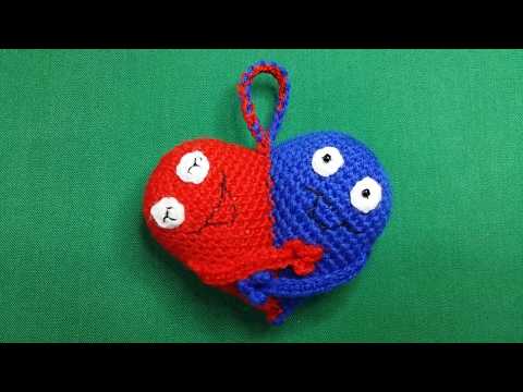 Видео: Сердце обнимашка мастер-класс крючком 1 часть