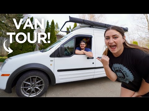 Видео: Переделка микрокемпера Ford Transit Connect в двухместный: небольшой бюджетный фургон для жизни в...