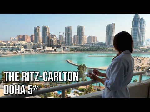 Видео: Роскошь и комфорт на острове Pearl Qatar: Обзор Отеля The Ritz-Carlton Doha 5*