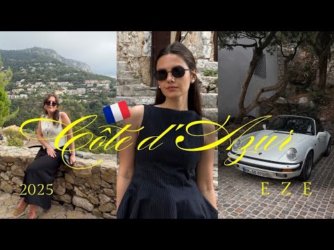 Видео: Côte d’Azur (Eze) | Эз красивая деревня Лазурного берега: сад кактусов, фабрика духов Fragonard