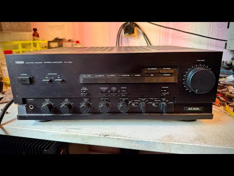 Видео: Yamaha AX-900 (№1005) профилактика. Часть