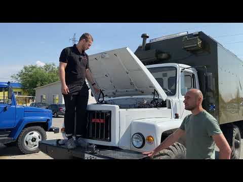 Видео: Обзор на автомобиль ГАЗ 3308 "Садко" Кунг вездеход !!!