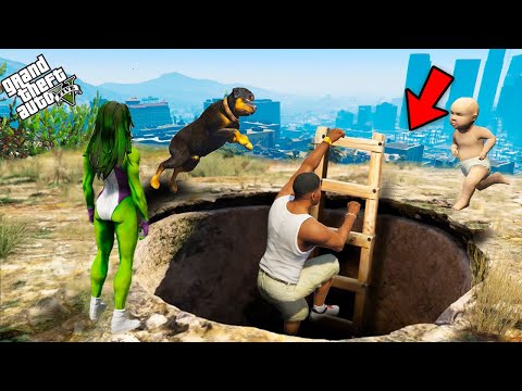 Видео: ФРАНКЛИН ҚҰПИЯ ШҰҢКЫР ІШІНЕ КІРДІ | ІШІНДЕ НЕ БАР? (GTA V)