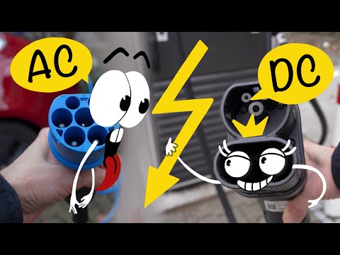 Видео: AC vs DC - Обзор главных типов зарядных станций для электромобилей.