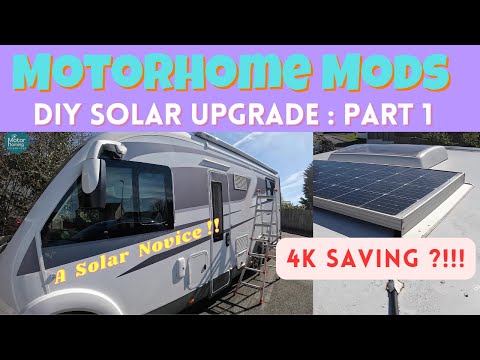 Видео: Модификации автодомов: самостоятельная модернизация автодома/кемпера с помощью солнечных батарей:...