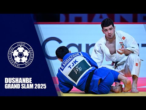 Видео: Рақобатҳои Абубакр Шеров (-73КГ) дар Dushanbe Grand Slam 2025