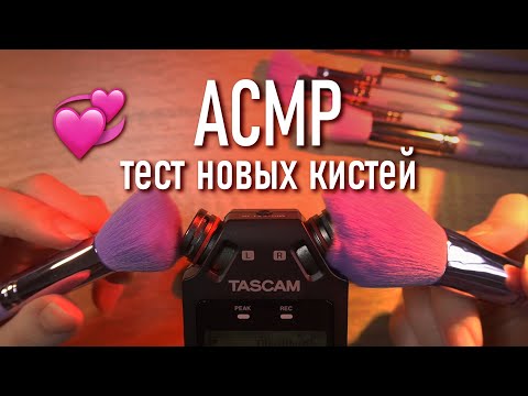 Видео: АСМР ✨ чистка ушек кисточками + распаковка // ASMR cleaning ears 👂 beatrisius asmr