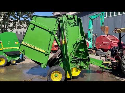 Видео: Пресс подборщик John Deere 550 N 3170