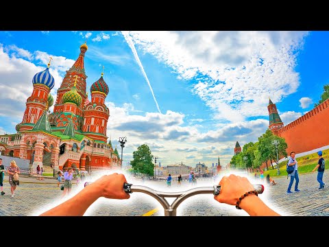 Видео: ОТ ПЕРВОГО ЛИЦА МОСКВА ГЛАЗАМИ СУМАСШЕДШЕГО САМОКАТЕРА | ЧАСТЬ 2