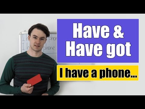 Видео: I have / have got smth... - У меня есть что-либо...