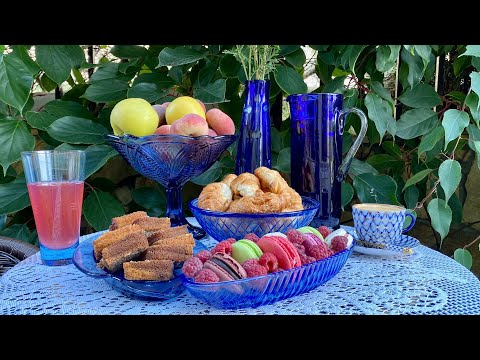 Видео: СИНИЙ! Наш сладкий стол)