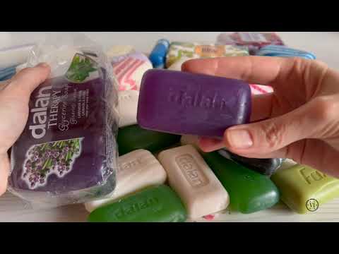 Видео: unpacking without words/ASMR/soap/relaxation/распаковка мыла без слов/релакс/шуршу
