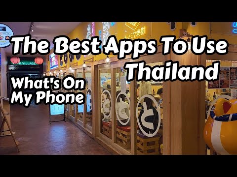 Видео: Приложения для телефона, которыми я чаще всего пользуюсь в Таиланде