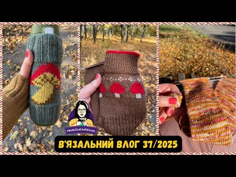 Видео: VLOG 37/25 / Crazy жилет / Вʼязання в осінніх фарбах