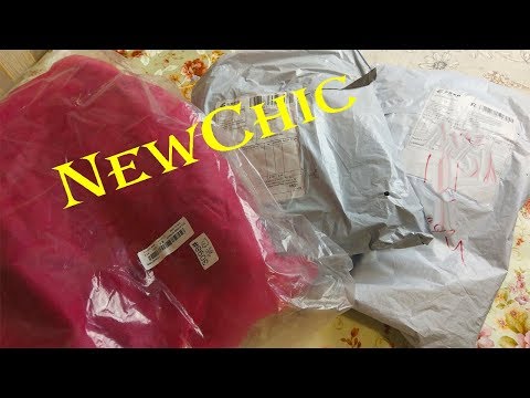 Видео: Много Посылок с сайта NewChic.  Обзор Посылок.