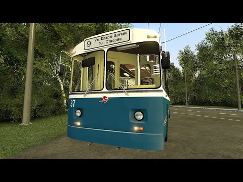 Видео: 9 МАРШРУТ НА ТРОЛЛЕНЗЕ ► Trolleybus FS