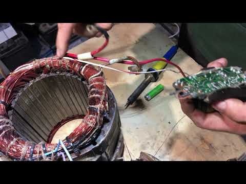 Видео: Как умирает китайский бензогенератор от плохого контакта AVR Гараж Z