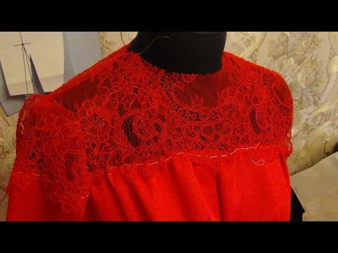 Видео: Конструирования праздничного платья для беременной девушки 1 часть