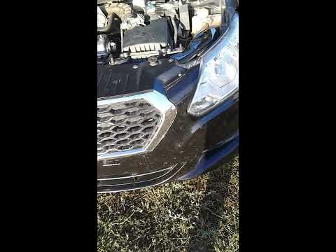 Видео: Замена радиатора на а/м Датсун он-до с кондиционером.