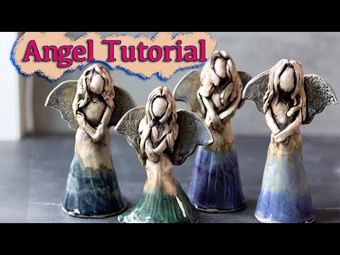 Видео: Мастер-класс по изготовлению керамического ангела