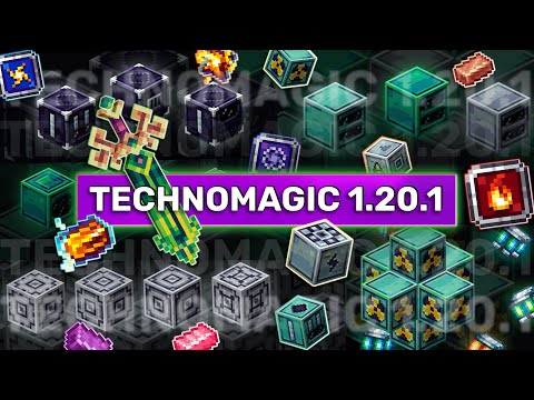 Видео: Что добавили в McSkill на 1.20.1 ? TechnoMagic #1 в Майнкрафт от NEXTEAM Выживание с Модами