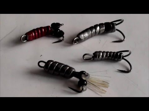 Видео: Зимняя рыбалка.Мормышка "коза"за 5 минут.