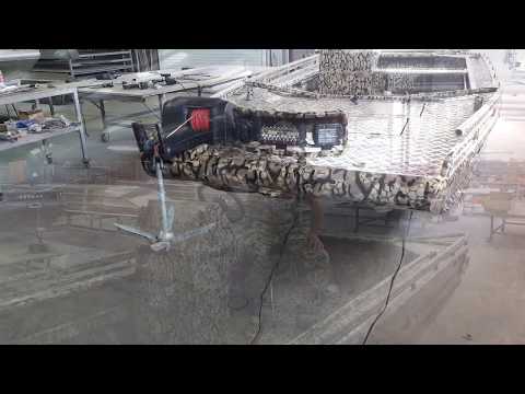 Видео: НОВЫЙ ПРОЕКТ! Лодка болотоход 5,5м, шириной 1,4 по дну.