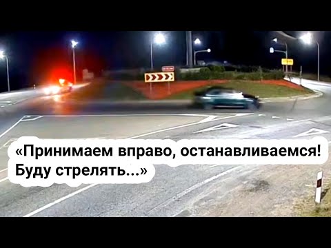 Видео: Стрельба, овраг, ДТП. Самые жесткие погони в 2025 году в Беларуси
