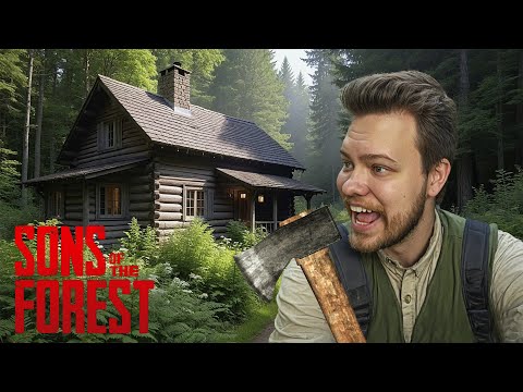 Видео: ПОСТРОИЛ ПЕРВУЮ БАЗУ ► Sons Of The Forest#3