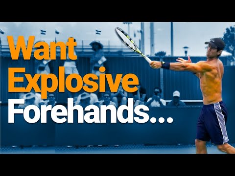 Видео: Изучите технику удара справа, чтобы заставить мяч отскакивать от ракетки, как это делают професси...