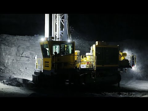 Видео: VISION X оборудование, применение на буровой установке Atlas Copco DML