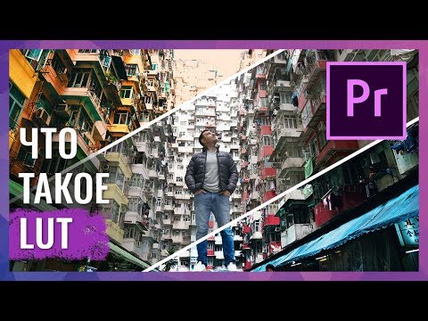 Видео: Что такое LUT? Как использовать LUT в Adobe Premiere Pro? Быстрая Цветокоррекция.
