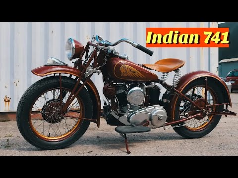 Видео: Реставрация мотоцикла INDIAN 741 SCOUT. Самый Быстрый Индиан от мотоателье Ретроцикл.