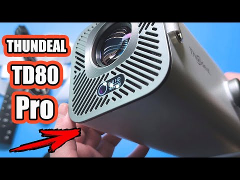 Видео: НАШЕЛ ЛУЧШИЙ ПРОЕКТОР ДЛЯ ДОМА! 🟢 ОБЗОР THUNDEAL TD80 Pro 1080P 2K 4K с обновлением WIFI 6 и Android