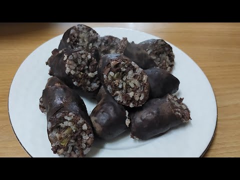 Видео: Сундэ – корейская кровяная колбаса