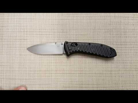 Видео: Нож Benchmade 570 PRESIDIO II