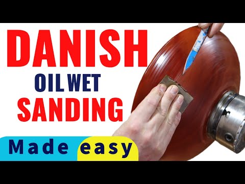 Видео: Точение по дереву и мокрая шлифовка = покорили мое сердце. Без пыли!!