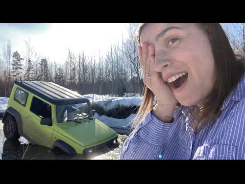 Видео: Почти утопили jimny