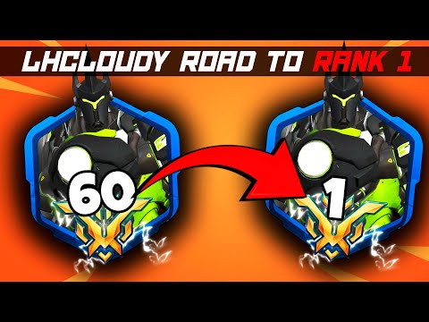Видео: LhCloudy, Райнхардт, 60-й ранг — путь к 1-му рангу! [Overwatch 2, 19-й сезон, топ-500]